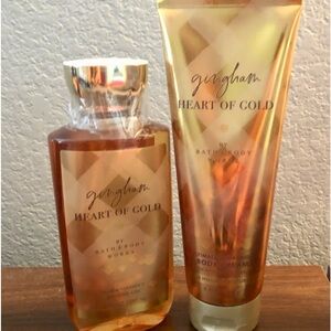 Bath and Body Works Gold and Brown